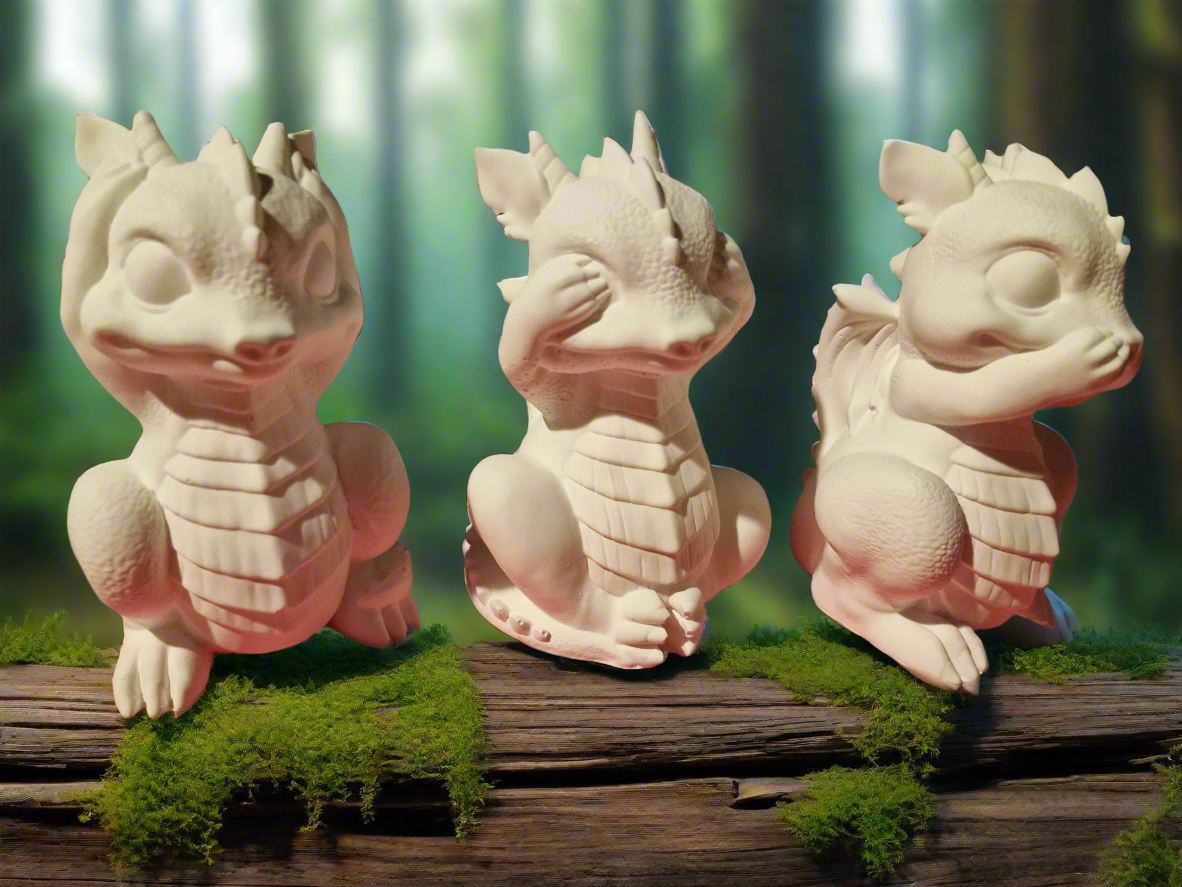 Resincrete dragons