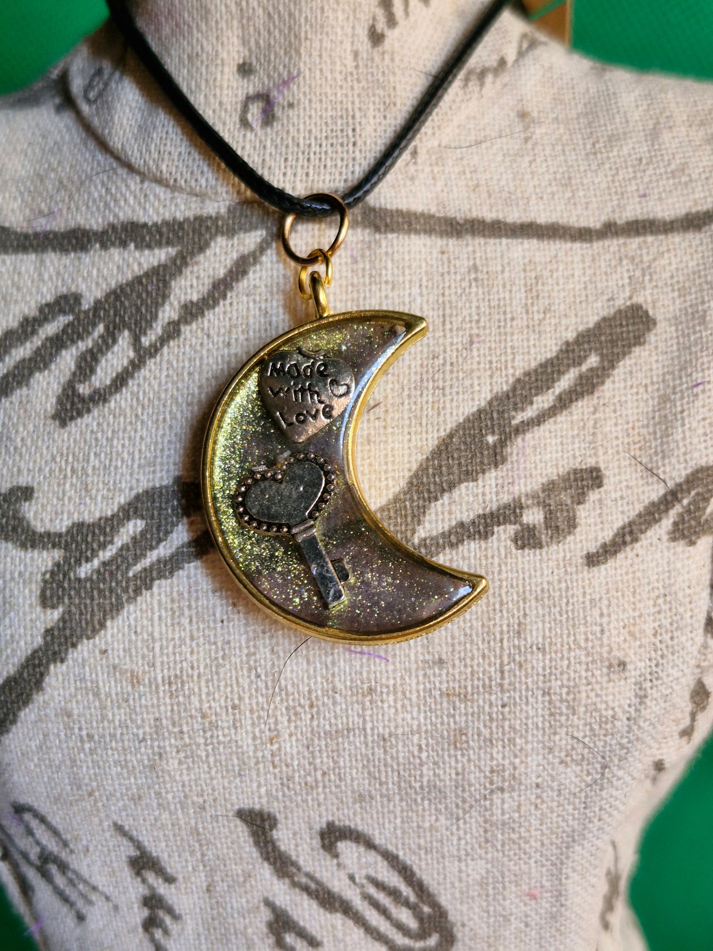 Crescent necklace
