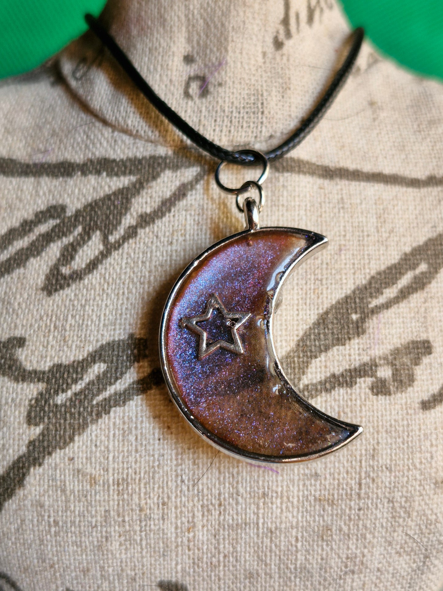Crescent necklace